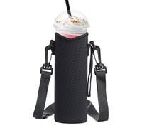 Genérico para Botella de Agua - Tela 3.35x3.35x9.45 Pulgadas | con Correa Ajustable, portabotellas | Hombres Mujeres Camping Senderismo Viajes Gimnasio Caminar Picnic Escuela Trabajo Oficina al Air