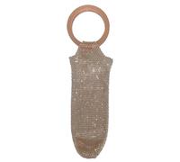 Genérico para Botella De Vino - De Malla con Diamantes De Imitación con Asa De Resina De 17,72 X 4,72 Pulgadas, De Regalo para Champán con De Diamantes | Decoración del Acontecimiento