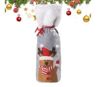 Genérico para Botella De Vino De Navidad Decoración con Cordón para