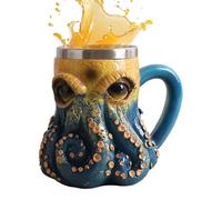 Genérico para café en forma de pulpo - artístico multifuncional de 160 ml, vasos creativos de cerámica con forma de pulpo temático | Uso diario y detallado
