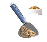 Generico para comida para gatos - Pala dosificadora de acero inoxidable, utensilios para la alimentación de las mascotas, dispensador de alimentos secos, herramienta para el control de las porciones,
