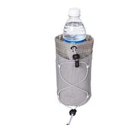 Genérico - para correa de mochila para botella, accesorio de fijación para correa de mochila, para senderismo, escalada, bicicleta, viajes, visitas turísticas, gris, Se référer au descriptif