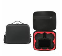 Genérico para dji Avata 360 Estuche de Transporte de Bolsa de Almacenamiento de Hombro de Carcasa Dura de PU, Puede Almacenar el Cuerpo del Dron Y El Control Remoto (Negro)
