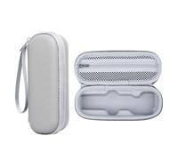 Genérico para dji Osmo Pocket 4 Bolsa de Almacenamiento Portátil de PU, Funda Protectora a Prueba de Golpes, a Prueba de Polvo y Caídas, Bolso de Viaje Compacto Osmo Pocket 4 (Gris)