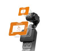Genérico Para DJI Osmo Pocket 4 Protector de Pantalla de Vidrio Templado AR Antideslumbrante y Antiarañazos, Película de Lente Osmo Pocket 4 HD 99,6% de Claridad, Alta Dureza con Herramienta (1)