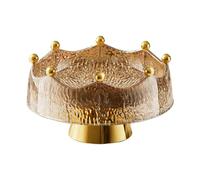 Genérico Para Encimera | Base Soporte De 27.7 Cm | Cuencos Decorativos Con Diseño De 8 Tenedores Para Hogar,Para Encimeras Hogar Comedor Verduras Panes Postres Bocadillos Ensaladas Servir