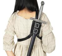 Genérico Para Espada Medieval | Ajustable Tipo Rana | Accesorio Vintage De Caballero Renacentista | Para Cosplay De Espadas, Dagas, LARP Y Recreación Histórica