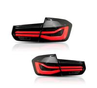 Genérico Para F35 F30 318i 318Li 320i 3 Series 2013-2018 Completas De LED Luz Trasera Coche Montaje Señal Giro Con Indicador Secuencial(A Gray)