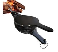 Genérico para fogón - de ventilador de madera para exteriores, boquilla de soplador de chimenea manual de 48x18,5 cm, bomba de manual portátil con cordón para cocinar barbacoa al aire libr