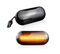 Genérico Para Ford Para C-Max 2007-up LED Luz De Posición Lateral Dinámica Lámpara Intermitente Señal Giro Coche 2 Uds Intermitente Retrovisor(Dynamic A)