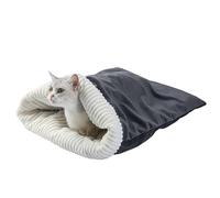 Genérico para gato en forma de cueva | Bolsa de abrazo acogedor para animal | Bolsa de escondite polar para abrazo, invierno, casa de viaje