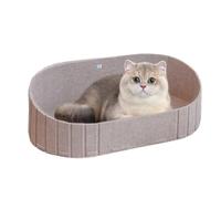Genérico para gatos, capazo de fieltro para gatos, colchón cómodo, antideslizante, antideslizante, para interior, exterior, viaje, coche, sofá y ventana