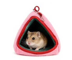 Genérico para Hámster para Jaula,Invierno con Gancho,Cama Colgante para Jaula de Hámster - para Descansar, Jugar, Dormir, en el Balcón, el Aula, Apartamento, Animales Pequeños