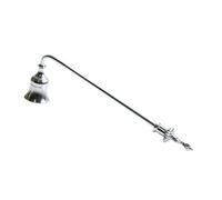 Generico para - Herramienta para apagar la llama de metal | Apagador para Candel Vintage con diseño de campana duradera, accesorio para apagar la llama de la manera