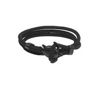 Genérico para hombre Pulsera Mensajes Hombres Anillos Charm Cuerda Náutica Cadena Paraguas Cuerda Pulsera Hombre Bolso Gancho Metal Mamá Mensaje Hombre Para Plata Anillos, talla única, other, No es