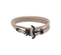 Genérico para hombre Pulsera Mensajes Hombres Anillos Charm Cuerda Náutica Cadena Paraguas Cuerda Pulsera Hombre Bolso Gancho Metal Mamá Mensaje Hombre Para Plata Anillos, talla única, other, No es