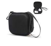 Genérico para Insta360 GO3S Bolsa de Almacenamiento Portátil, Funda Protectora a Prueba de Golpes y Arañazos, Funda de Viaje Rígida para Cámara Deportiva 360 GO3/3S. (Negro)