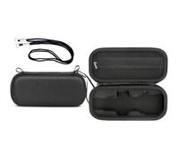 Genérico para Insta360 Luna Ultra Bolsa de Almacenamiento Portátil de PU, Funda Protectora Impermeable a Prueba de Polvo, Bolso de Viaje para 360 Luna Ultra. (Negro)