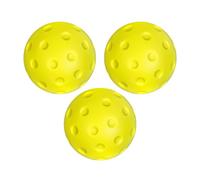 Genérico para interior de Pickleball Balls, Quiet Practice Pickleballs 3-Pack, Soft Hollow 74 mm Training Ball, Lightweight Durable Warm-Up Drills Gear, for Interior, Outdoor, Gyms, Patios, Lawns