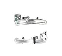 Genérico Para Land Para Rover Para Discovery 4 2014 2015 2016 Para Range Para Sport 2014-cubierta Cristal Del Espejo Trasero Marco Luz Señal Giro Luz Intermitente(A pair)