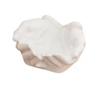 Generico Para llaves en forma de mano - Estatua de escritorio de resina de 18 cm, decorativa para palmeras, divertido organizador Perr Sculture | Bandeja porta llaves Daa mesa Perr Sculture