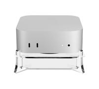 Genérico para Mac Mini M4/M4 Pro Base de Refrigeración Acrílica Soporte Estable Antideslizante para PC de Escritorio Portátil, con Aumento de Altura, Accesorios para Mini M4