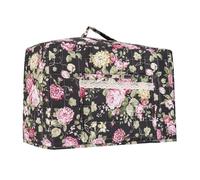 Genérico para máquina de Coser con Bolsillos | Máquina de Coser portátil | Compatible con Cubierta Antipolvo | Tote Boho Carrier para Serger - Protección rústica para máquinas de cosers