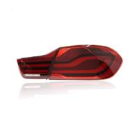 Genérico Para Para M4 F32 F36 F82 F83 2014-2020 Luz Trasera LED Actualización Luces Traseras Completas Modificadas Señal De Giro Ámbar(Light Red)