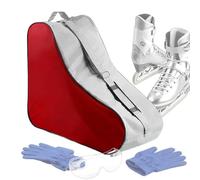 Genérico para Patines De Hielo,Portador Grande con Correa De Hombro Ajustable | con Cremallera, para De Patines De Hockey, Fabricada En Tela Oxford - para Niños, Zapatos, Animación, Mujeres Y Hombres