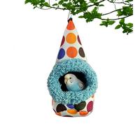 genérico para periquito - Litera de noche para periquito | Hábitat para pájaros para invernar anidación Calopsitte Conure Inseparable Canari