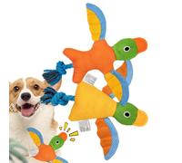 Genérico para perros gritos | 2 piezas masticables agresivos para cachorros de pájaro | Accesorios interactivos Indestructibles para dentición con algodón y nudo de cuerda | para perros