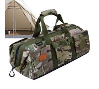 Genérico para Piquetas De Tienda,Contenedor Estacas Suelo con Placa Divisoria - Contenedor Plegable para Piquetes De Suelo,para Patio Jardín Camping Senderismo Paisaje Dosel Exterior Valla Césped