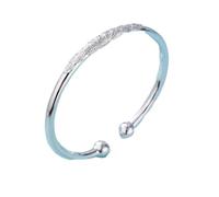 Genérico para plata con forma de plata y plata joyería hecha a mano Woven Rope pulsera Suitable As A Birthday For Your en varios conectados azul pulsera clásica pulsera, talla única, Metal, No
