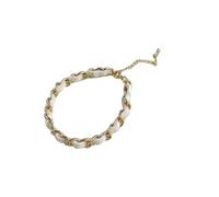 Genérico para pulsera de pareja, anillos de perfume, diseño, sentido del temperamento, para hombres y mujeres, pulsera natural varios anillos, talla única, Hierro, No es una piedra preciosa