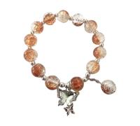 Genérico para pulsera elástica con mensajes encantos, anillos, pulsera de hielo crack broken flor cuentas cuentas muñeca pulsera para hombre joyas, talla única, Plástico, No Gemstone