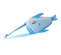 Genérico para Recolectar Conchas - Diseño de tiburón colgante divertido,Plegable de Gran Capacidad para Coleccionar Conchas - para Niños, Familia, Chico, Chica, Juguetes, Verano