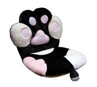 Generico Para silla de gato - Grande para asiento de peluche | Cómodo vade de escritorio, alfombrilla de soporte con adorable forma de para la relajación del juego en el suelo