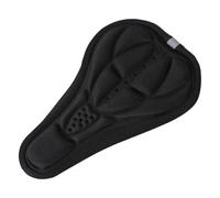 Generico para sillín de bicicleta, para asiento de bicicleta de montaña, antideslizante, para ciclismo, reflectante, transpirable, con diseño acanalado, cojín para asiento