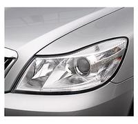 Genérico Para Skoda Para Octavia 2010 2011 2012 2013 2014 Frente De Coche Transparente Auto Light Case Cubierta Faro Lente Cristal Lámpara Shade Shell Faros Delanteros Funda(Izquierda)
