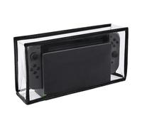 Genérico para Switch 2 Funda Protectora Vertical de TPU con Protección Total, Antipolvo y Antiimpacto. Accesorios Transparentes Consola paraSwitch 2 (Transparente)