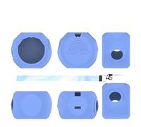 Genérico para Takara Tomy Punirunes 4, Funda Protectora de Silicona para Consola de Videojuegos, Funda Integral a Prueba de Golpes y Polvo (Azul)
