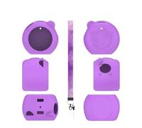 Genérico para TakaraTomy Punirunes Puni 3 Funda Protectora para Consola de Juegos para Protección contra Caídas Funda a Prueba de Polvo (Purple)