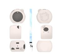 Genérico para TakaraTomy Punirunes Puni 3 Funda Protectora para Consola de Juegos para Protección contra Caídas Funda a Prueba de Polvo (White)