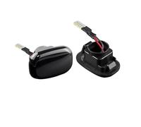 Genérico Para Toyota Para Avensis Para Verso Para Carina Celina Para Corolla Para Camry Para Caldina Lámpara LED Posición Lateral Luz Señal Giro Piloto Intermitente(Smoke NO Dynamic)