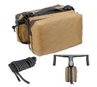 Genérico para Tubo - 16,1 Inche para Almacenamiento De Bicicletas - Bôlsa para Cuadro De Bicicleta Bôlsa Impermeable para Teléfono De Bicicleta con 2 Bolsillos Laterales De Almacenamientov