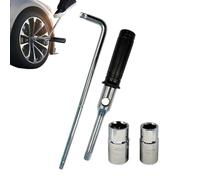 Generico Para tuercas de rueda de coche - Para ruedas de camiones resistentes - Kit de reparación de coche agarre antideslizante herramienta mantenimiento vehículos extracción rápida coche