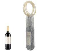 Genérico para Vino | con Asa De Resina Y Manga De Malla Reutilizable - Transportadora De Botellas De Vino - para Mudanza Intercambio Uso Cotidiano Envíos Viajes Picnic Navidad