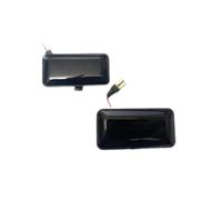 Genérico Para VW para Golf 3 MK3 1H1 1H5 1E7 para Passat 35i para Vento 1H2 1991-1995 LED indicador lateral luz giro lámpara señal Indicador Intermitente Lateral(Smoked black)