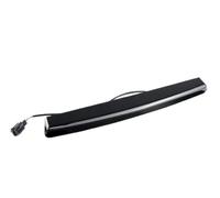 Genérico Para VW Para Scirocco Para Golf Mk5 Para GTI R32 Para Polo Para Mk4 Tercera Luz Freno Montaje Alto Nivel Señal Parada Trasera Adicional Tercer Stop Central(1PC Black Lens)