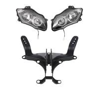 Genérico para YZFR1 para YZF-R1 2007 2008 Conjunto Lámpara Faro Motocicleta Soporte Carenado Superior Moto Luz Delantera